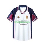 Camisolas de futebol West Ham United Iron Maiden 1999 Retro Equipamento Alternativa Manga Curta